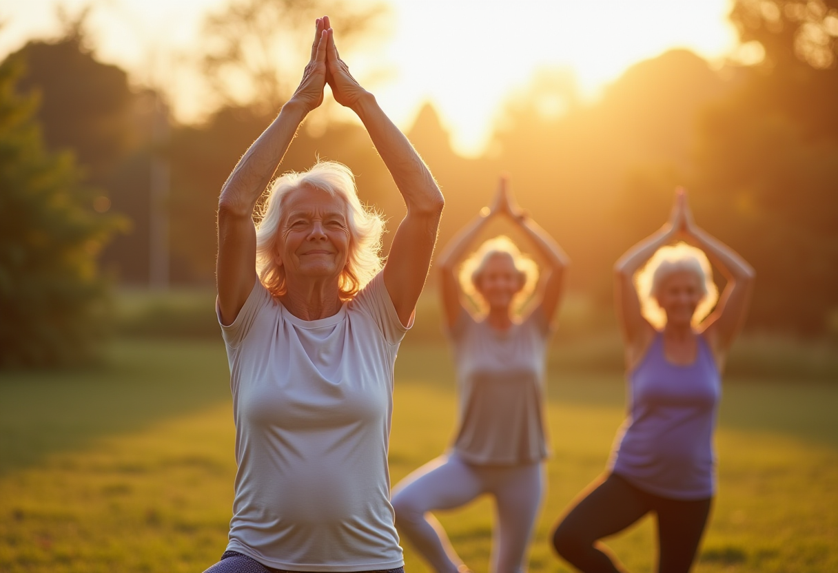 AI технології та інноваційні рішення в практиці йоги для старшого віку